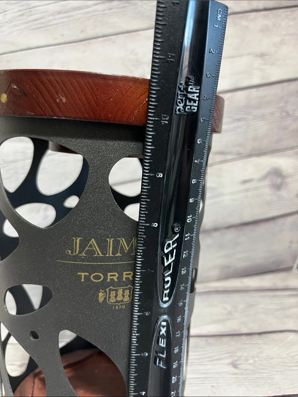Jaime I Torres Black & Brown Decorative brandy holder